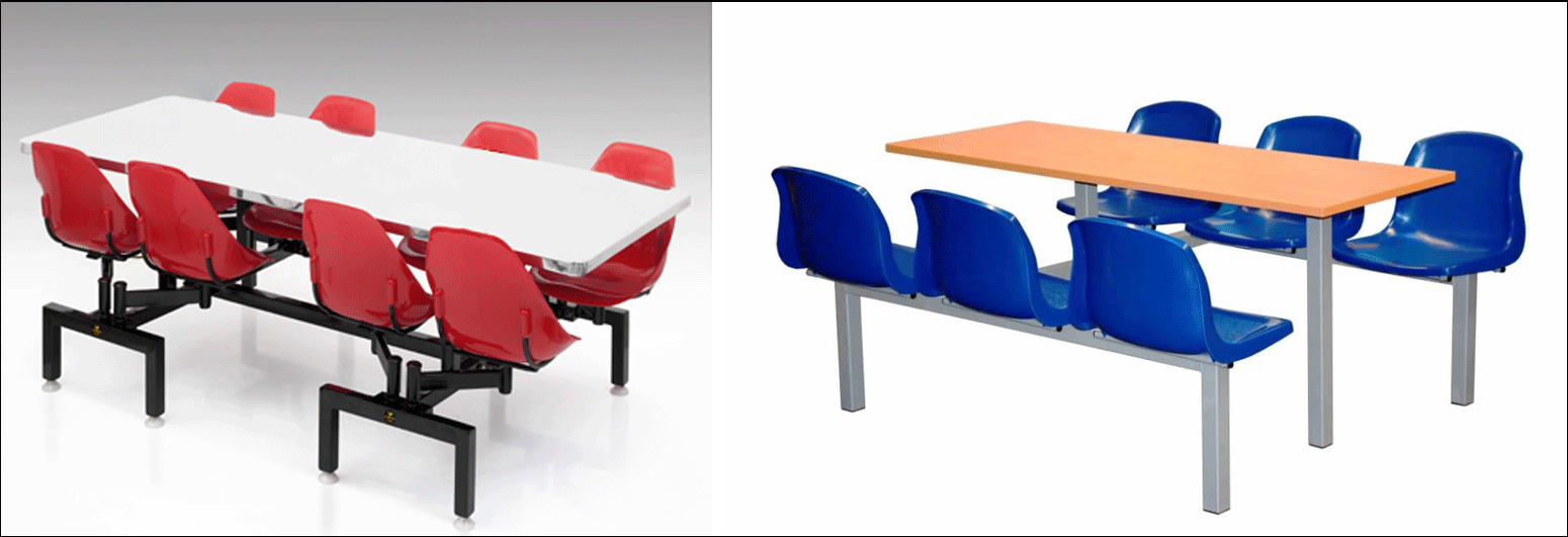 How to Select Best Canteen Furniture in Delhi-NCR Office Tables